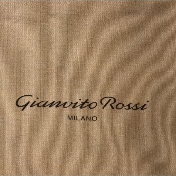 Gianvito Rossi Dust Bag Storage Drawstring 13.5" x 11.5" - Picture 2 of 7